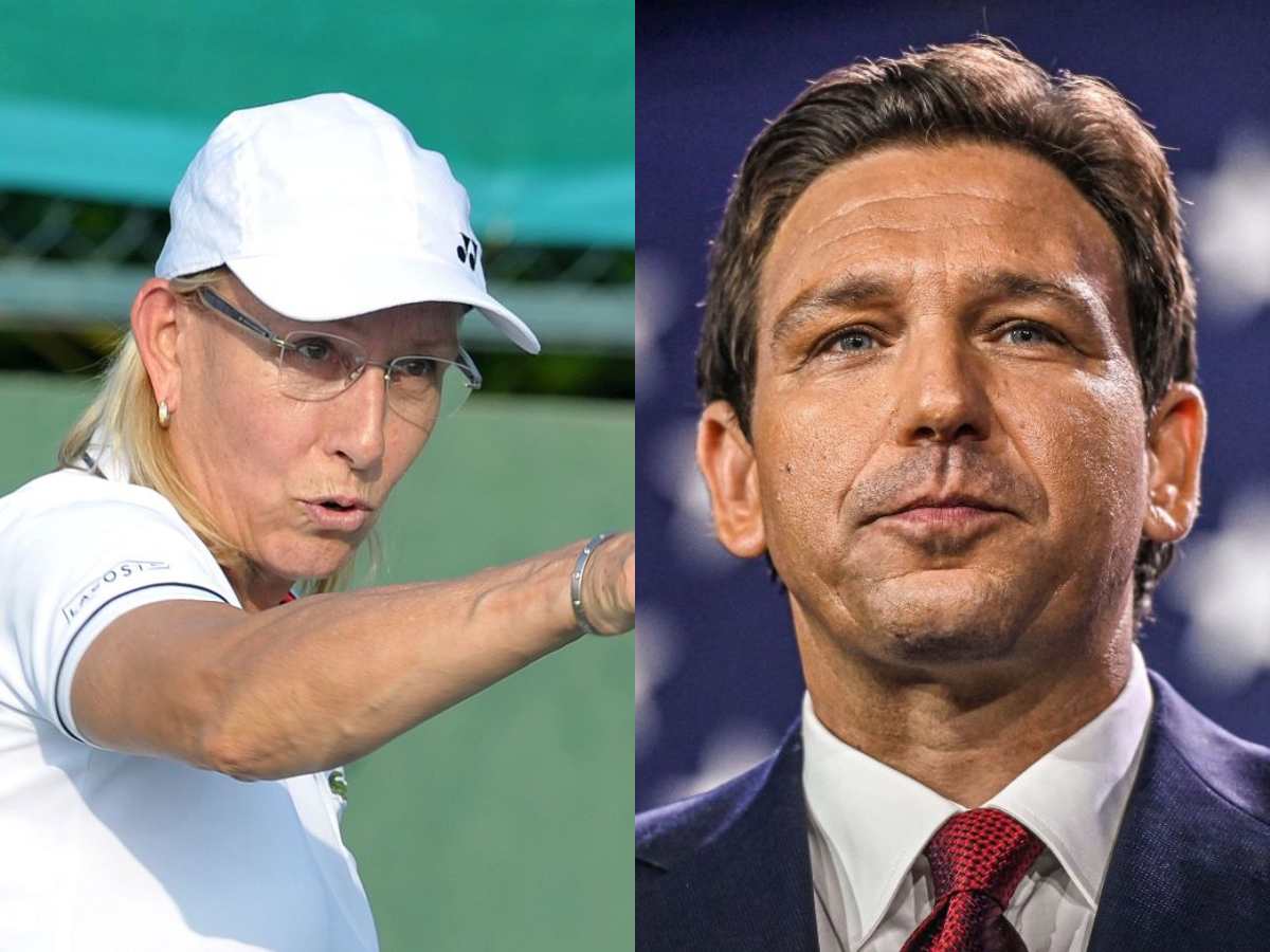 Martina Navratilova criticizes Ron DeSantis ‘an authoritarian’ as he wants to change laws regarding death penalty