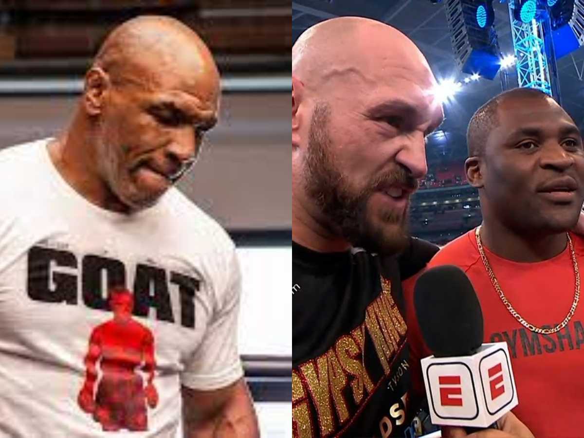 “You never know” – Heavyweight boxing legend, Mike Tyson reveals his thoughts on potential Francis Ngannou vs Tyson Fury bout