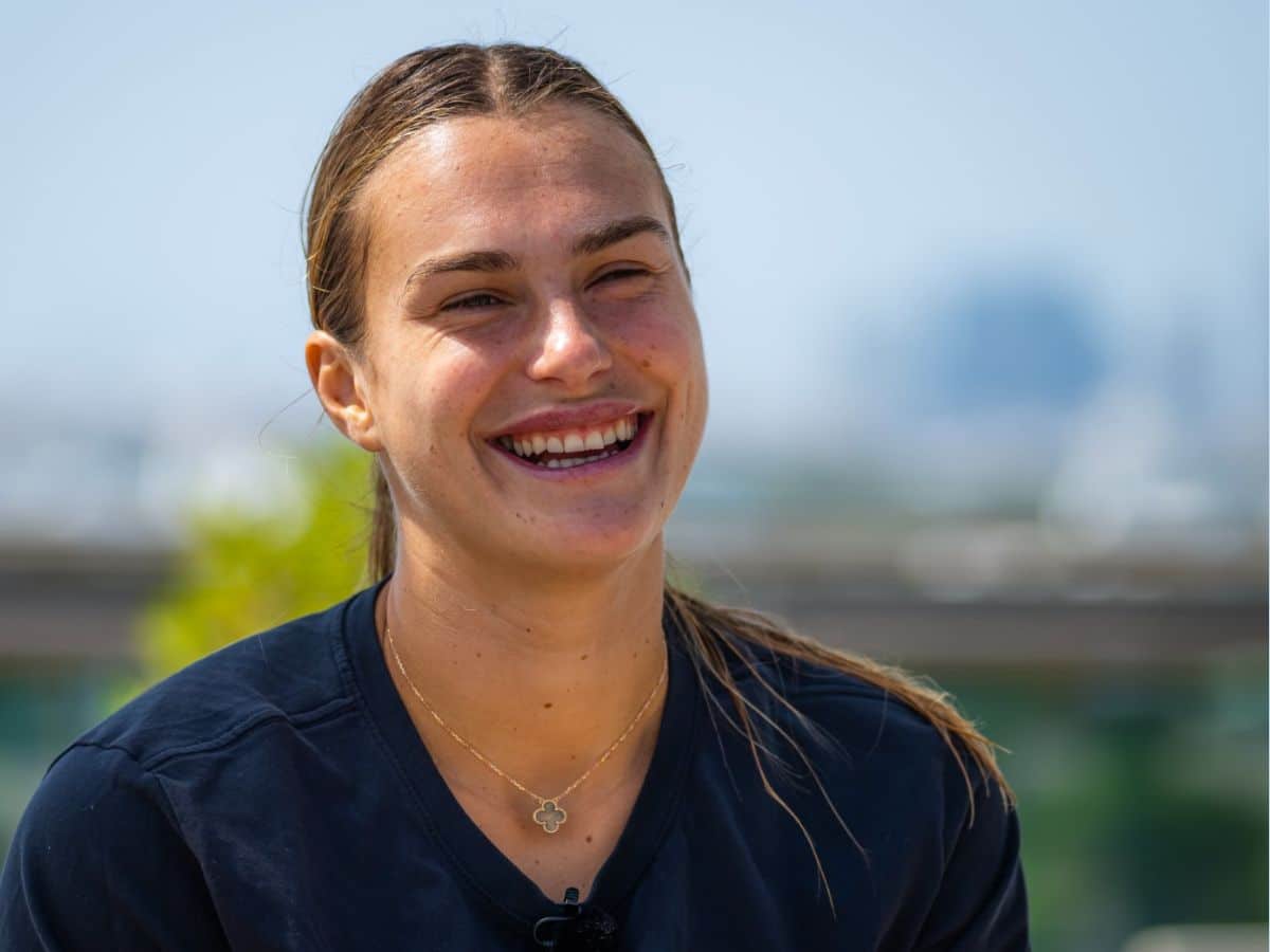 "He was a great example in some ways for me,” Aryna Sabalenka