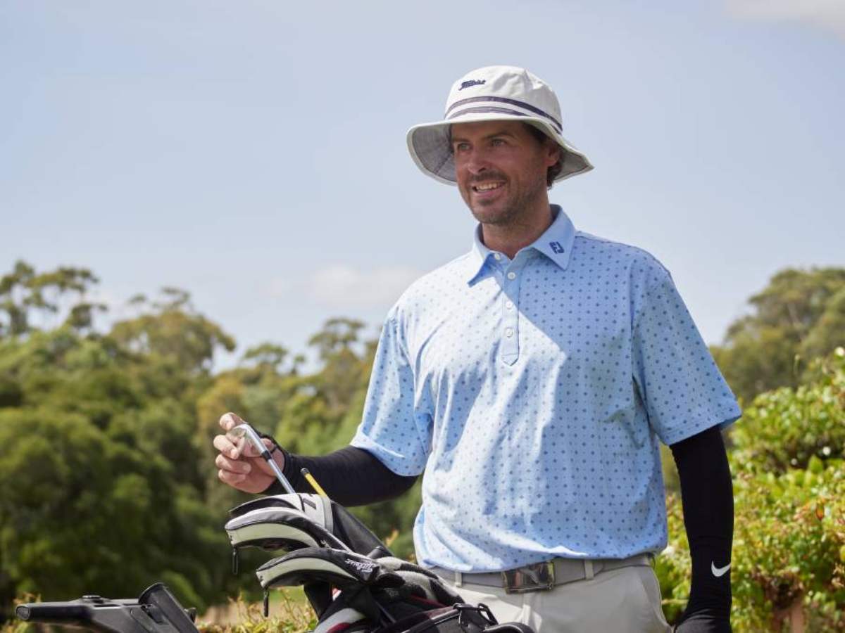 “Happy to be back playing,” Greg Longmore expresses his delight on returning to playing golf following 2021 fire accident