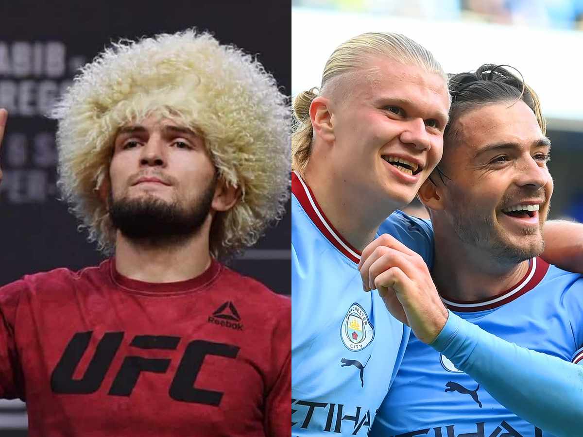 WATCH: Soccer stars Erling Haaland and Jack Grealish do the Khabib Nurmagomedov celebration after impressive Premier league win