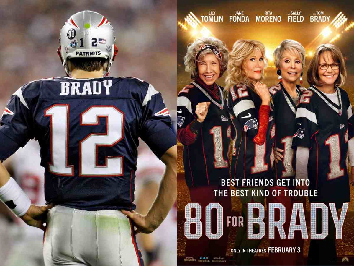 Tom Brady blissfully jokes about watching his newly released movie ’80 For Brady’ multiple times following his retirement