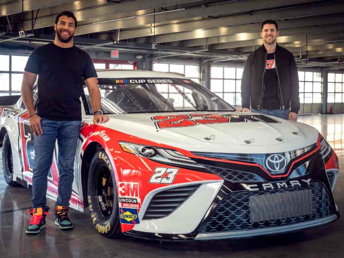 Denny Hamlin doesn’t seem 100% sold on the idea that Bubba Wallace will secure 2023 Cup playoff spot