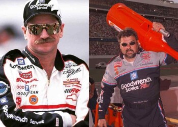 Dale Earnhardt and Chocolate Myers