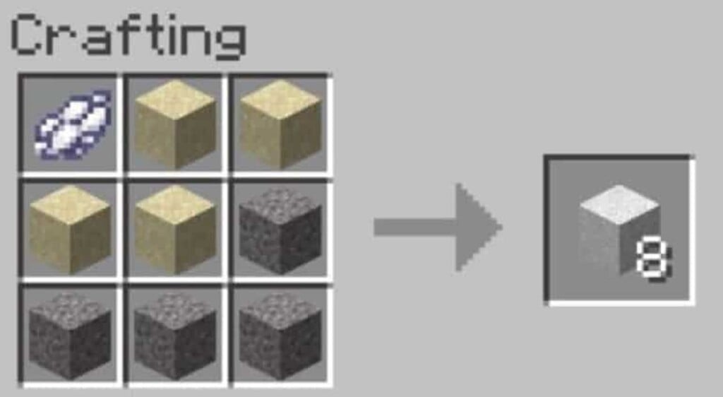 How to Make White Concrete in Minecraft and what are its uses?