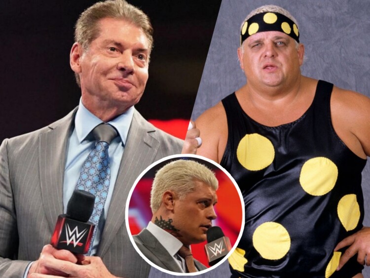 Vince McMahon, Dusty Rhodes and Cody Rhodes