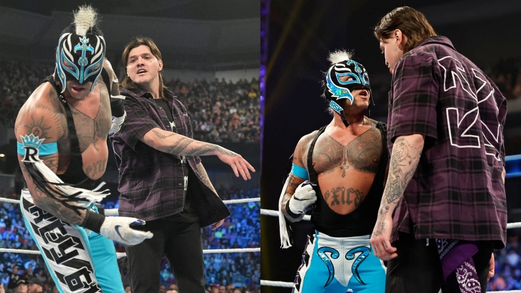 Rey Mysterio and Dominik Mysterio