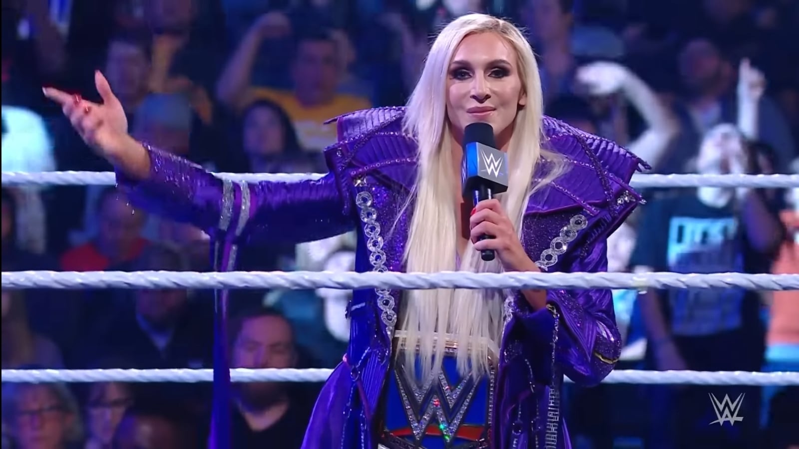 “The Pinnacle,” 29 year old female superstar lauds Charlotte Flair for her accomplishments