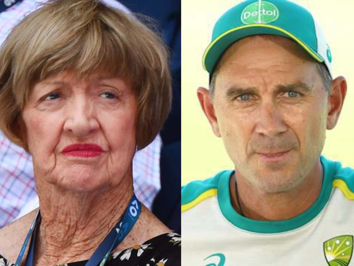 Margaret Court thanks cricket great Justin Langer for helping catch the intruders who stole her medals