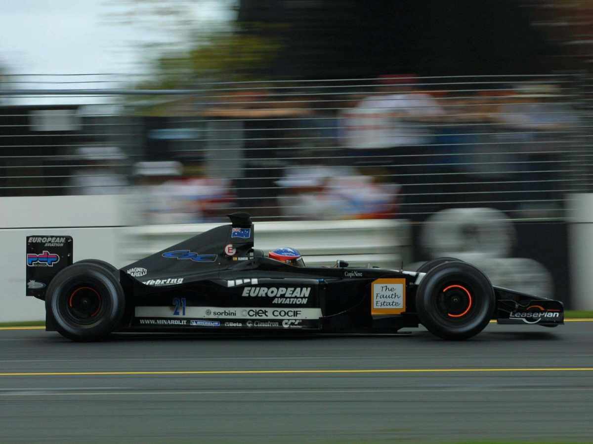 Who drove for the now-defunct constructor Minardi in 2001?