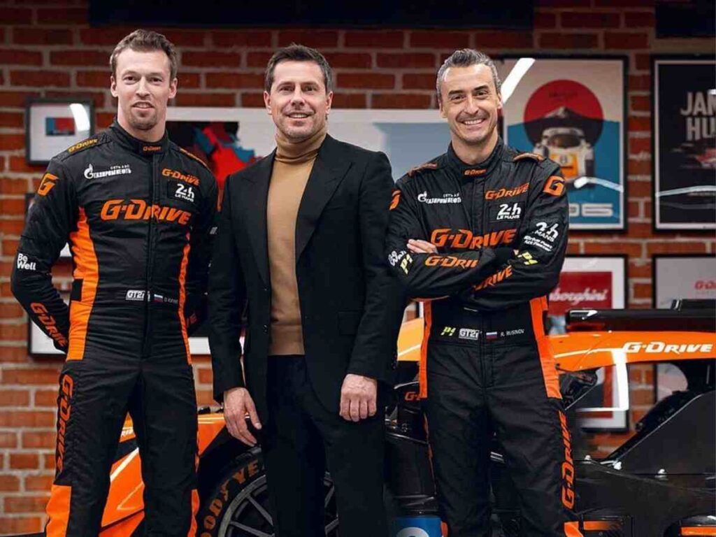 Daniiel Kvyat with G-Drive Racing 