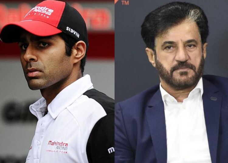 Karun Chandhok and Mohammed Ben Sulayem