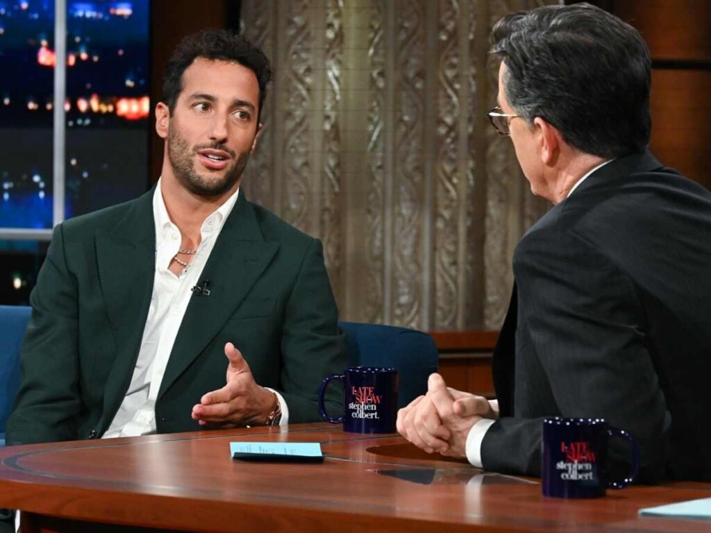 Daniel Ricciardo on The Late Night Show with Stephen Colbert