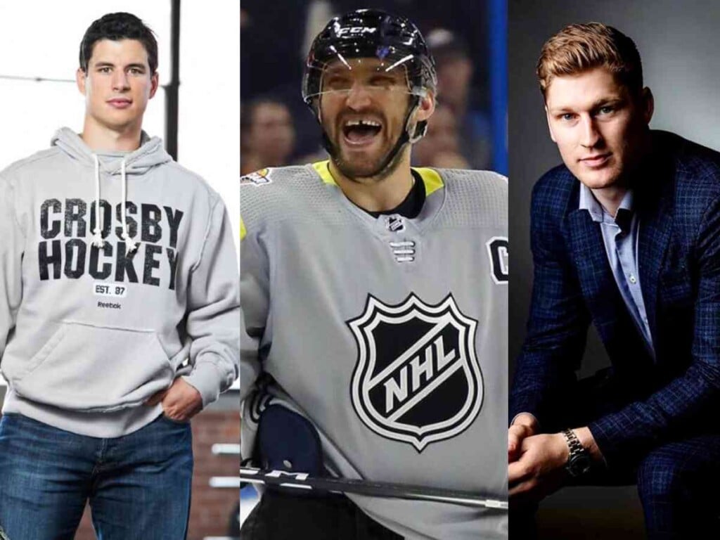 Sidney Crosby joins forces with Nathan Mackinnon and Alex Ovechkin for ...