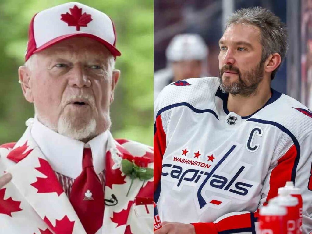 Don Cherry and Alex Ovechkin [Image Credit: Hockefeed/The Guardian]