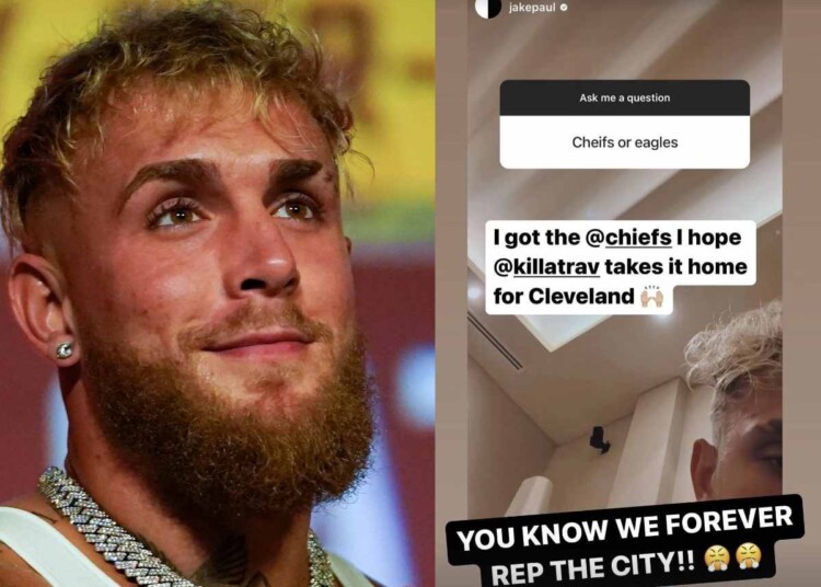 Jake Paul chooses the Chiefs