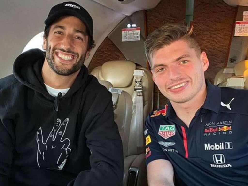 Max Verstappen and Daniel Ricciardo