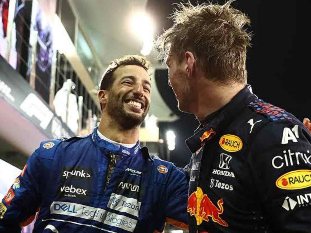 Max Verstappen and Daniel Ricciardo