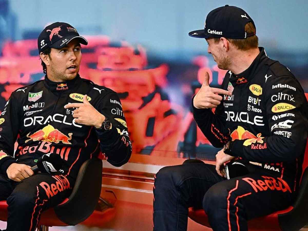 “Could get you a Mexican license,” Sergio Perez mocks Max Verstappen’s lack of a driver’s license during the Dutchman’s F1 debut