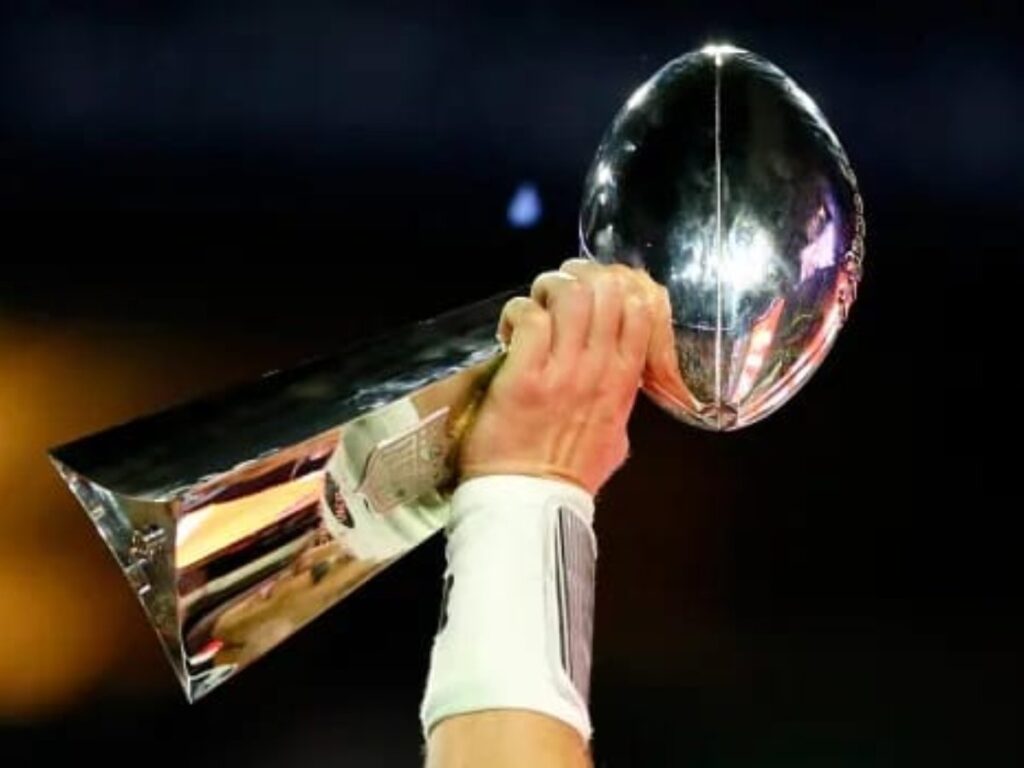 Super Bowl Trophy or the Vince Lombardi Trophy 