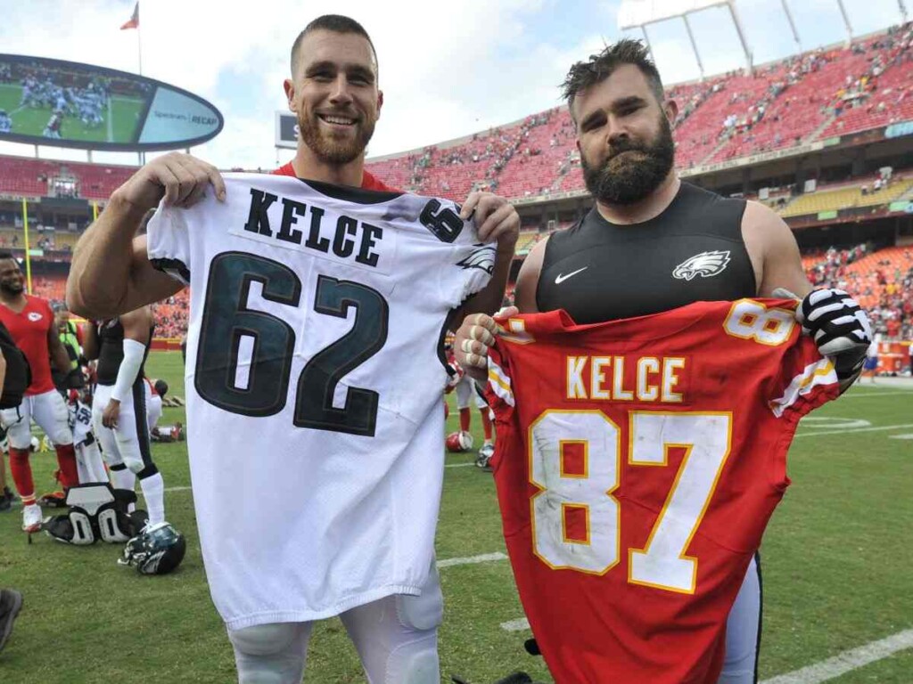 Jason Kelce Travis Kelce