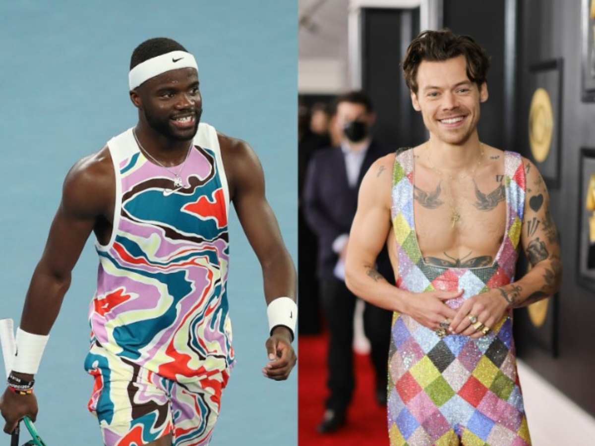 “Frances looks infinitely better,”- Fans draw similarities between Frances Tiafoe and Harry Styles Grammy attire