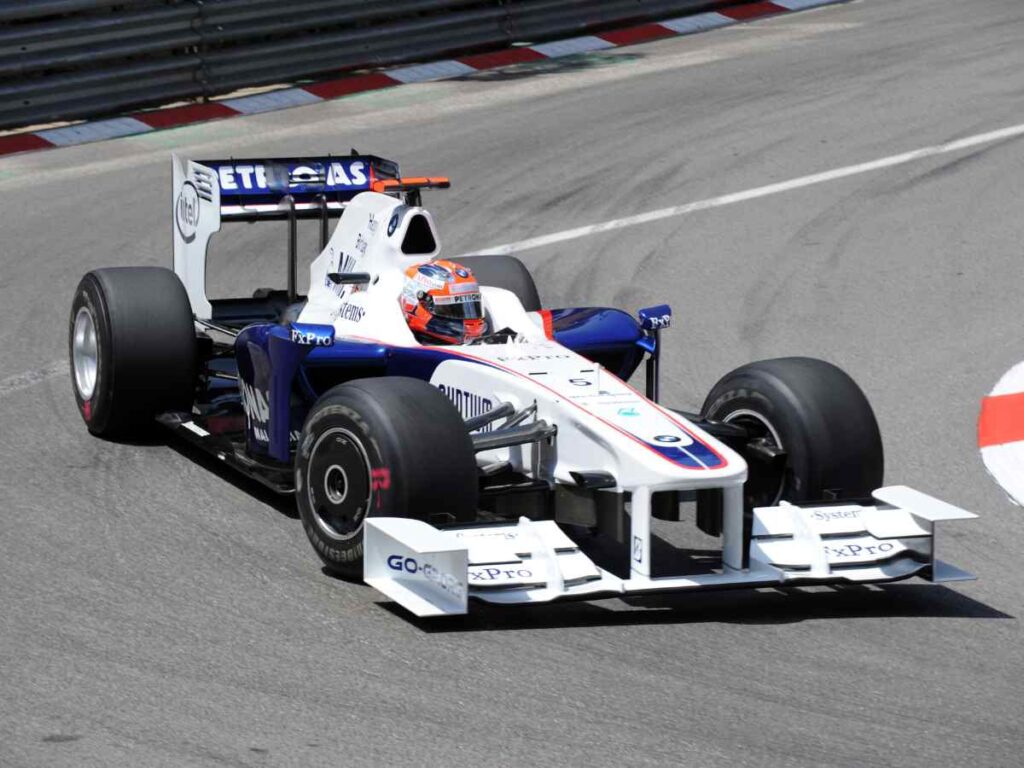 Robert Kubica in the BMW-Sauber F1.09