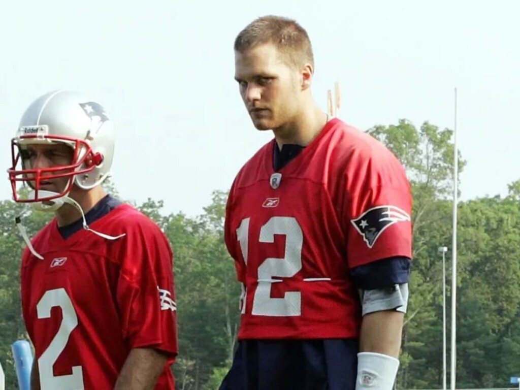 Doug Flutie and Tom Brady