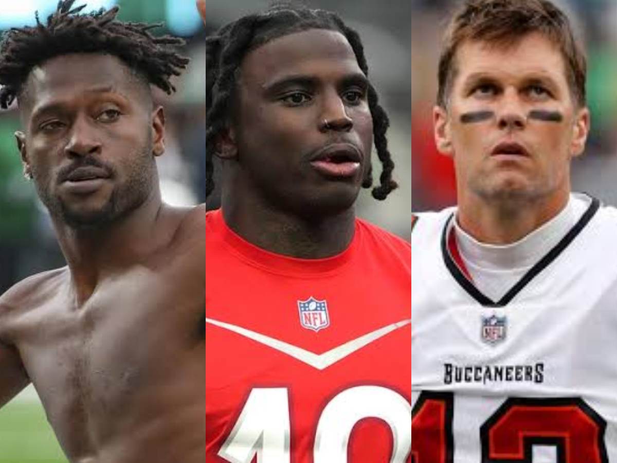 “Turned into AB,” Tyreek Hill hilariously trolls Tom Brady promoting his own brand’s underwear with Antonio Brown dig