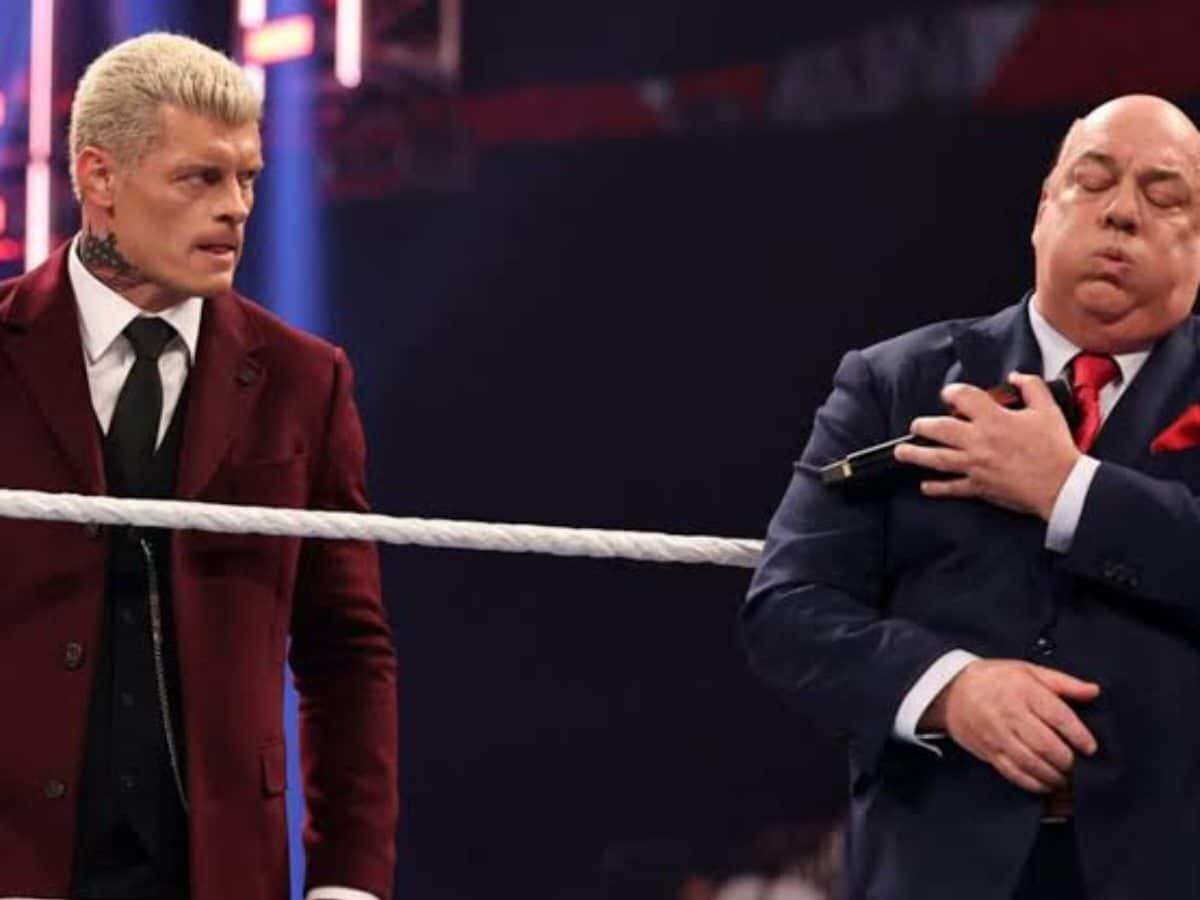 Possibility of Cody Rhodes turning heel surfaces after his recent promo with Paul Heyman