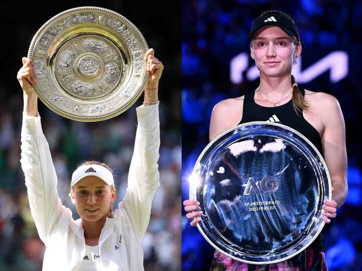 “Maybe it was just luck,” Elena Rybakina reflects back and draws a comparison between her Wimbledon title and Australian Open finals defeat