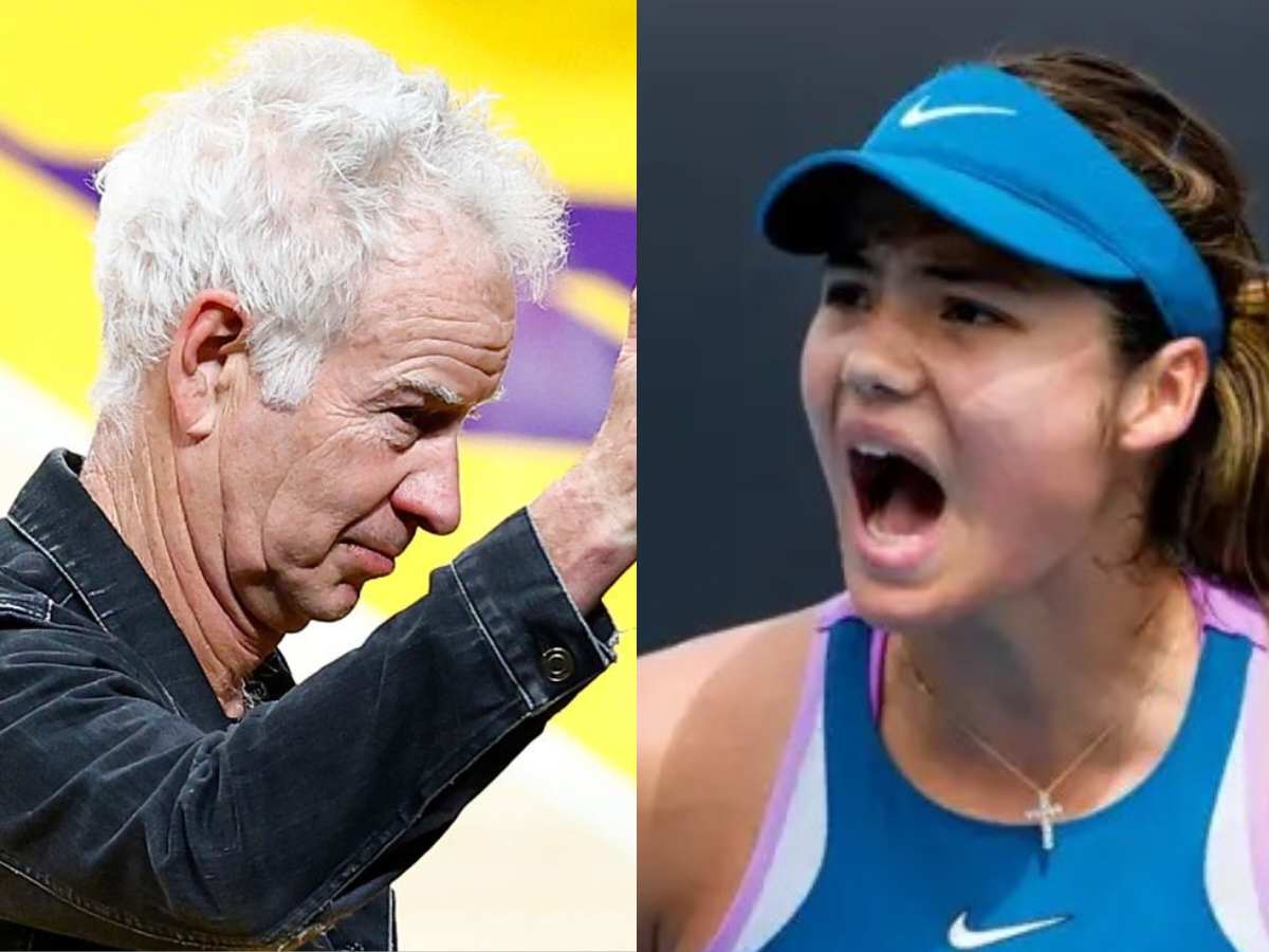 “She can come back and fight again,” John McEnroe puts his faith in Emma Raducanu and believes that she can compete at the top level