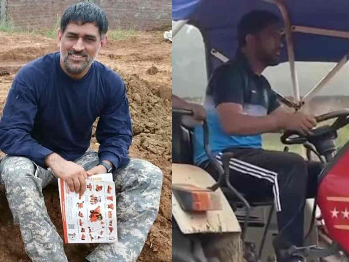 WATCH: MS Dhoni turns farmer, posts on Instagram after two years