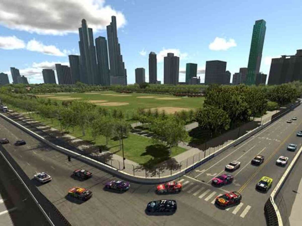 CGI of Chicago Street Circuit