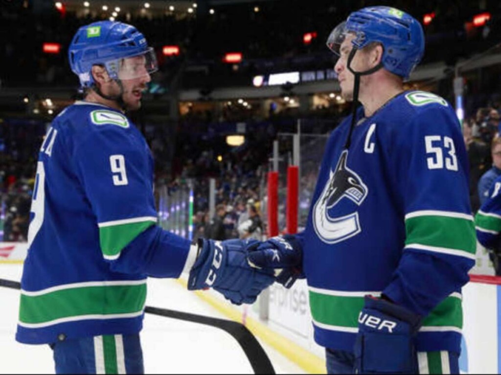 Bo Horvat and J.T. Miller [Image Credit: Canucksbanter]