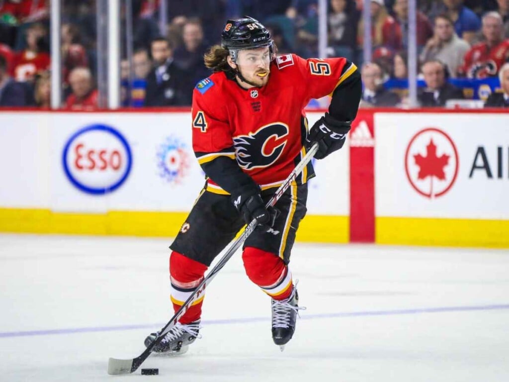 Flames' Rasmus Andersson hit by car while riding scooter