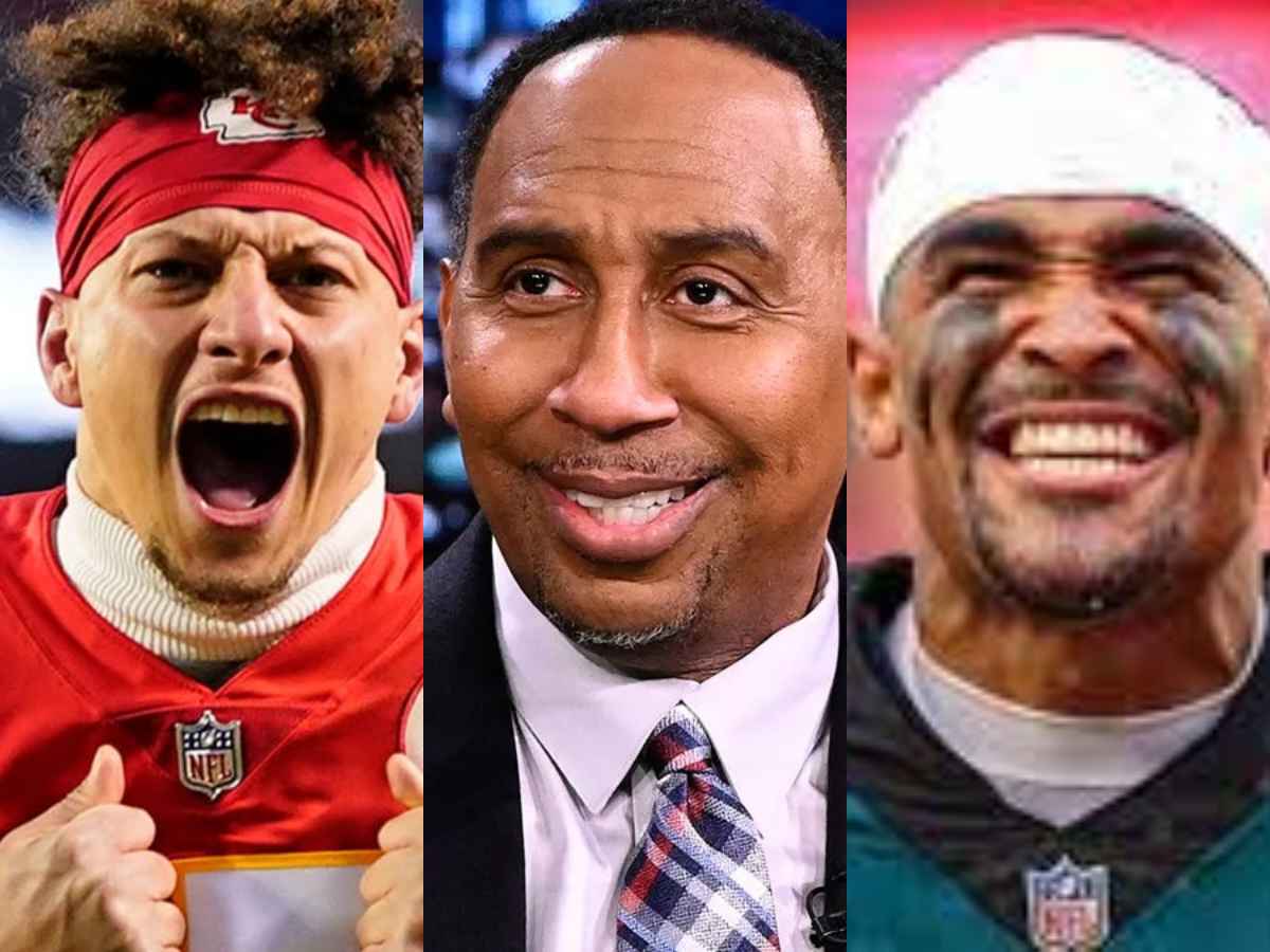 Stephen A. Smith gives RIVETING take on Patrick Mahomes and Jalen Hurts being the first Black QBs in the Super Bowl and calls out previous bias by the league based on color