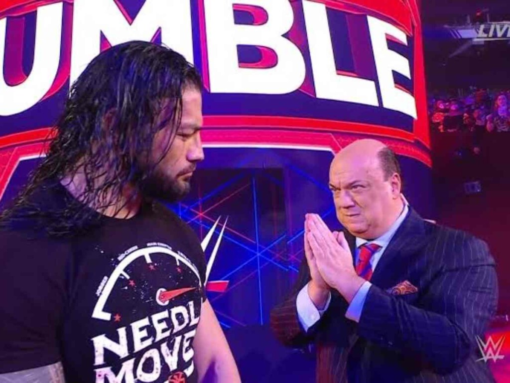 Paul Heyman and Roman Reigns (Image Credits: Wrestling Headlines)