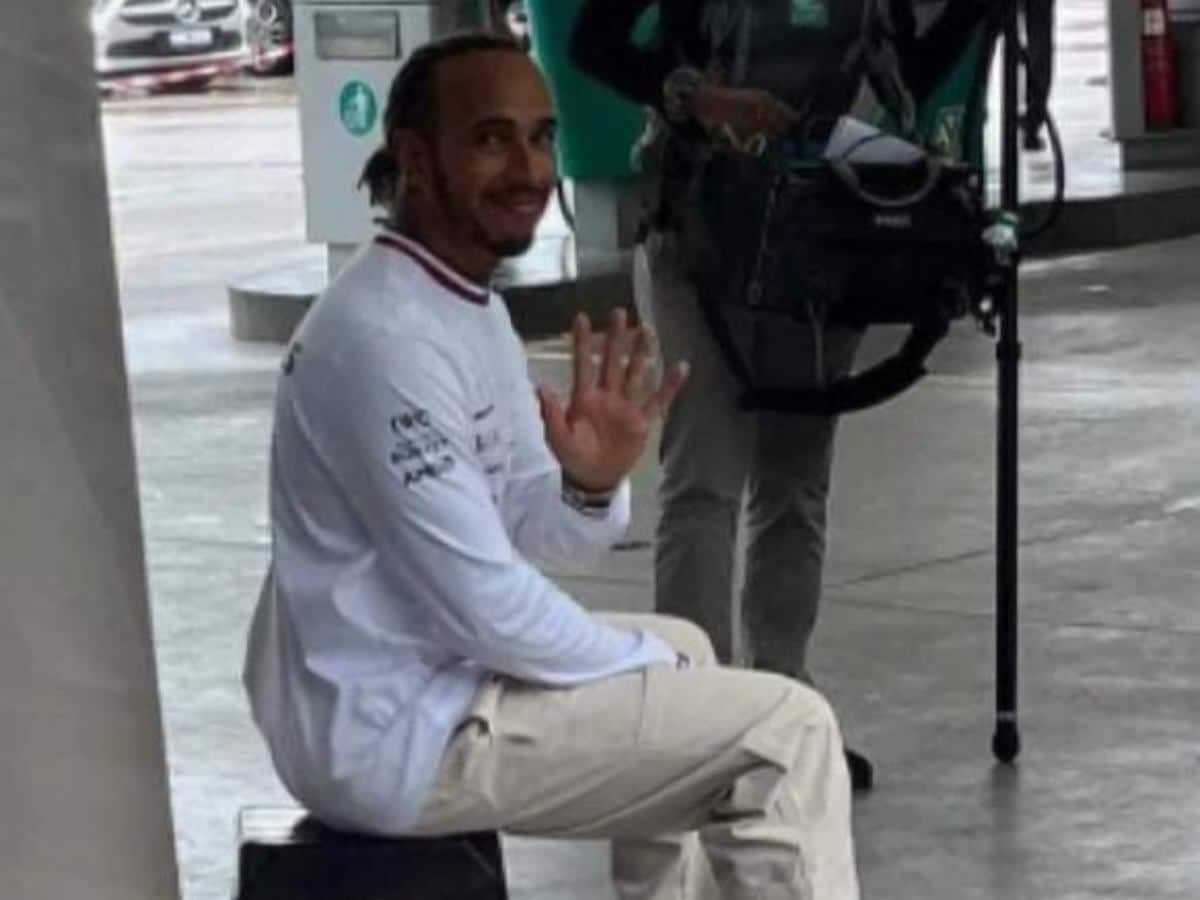 A stool with Lewis Hamilton’s buttprints was once auctioned for £500