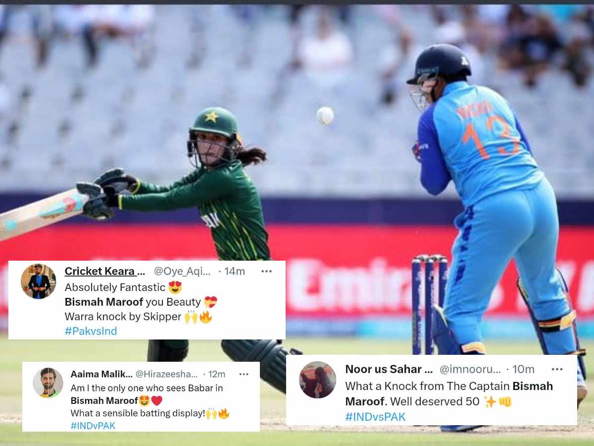 “What a knock by captain!”- Twitter reacts as Bismah Maroof’s scintillating knock steers Pakistan to challenging total