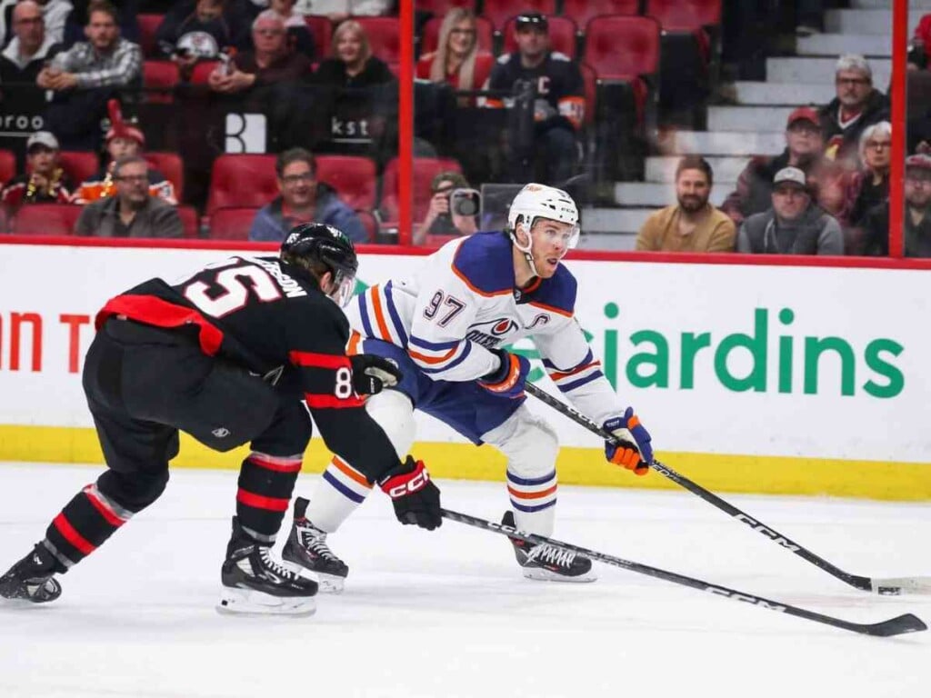 Evander Kane and Brady Tkachuk