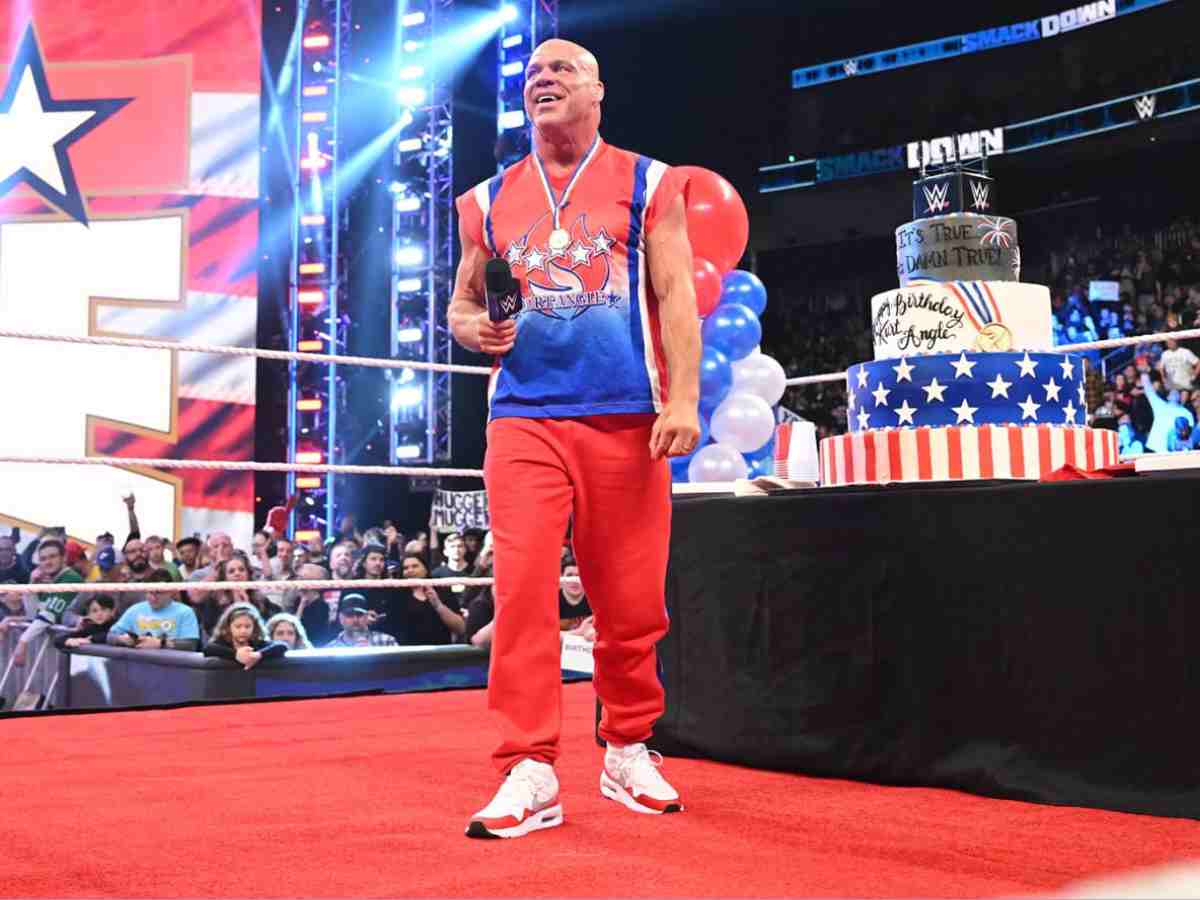 “I’m really excited about it,” Kurt Angle comments on his travel plans for WrestleMania 39