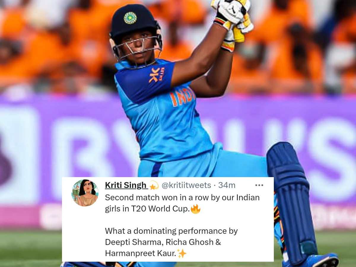 “The finisher of India”- Twitter erupts as Richa Ghosh finishes in style as India register comfortable win over West Indies