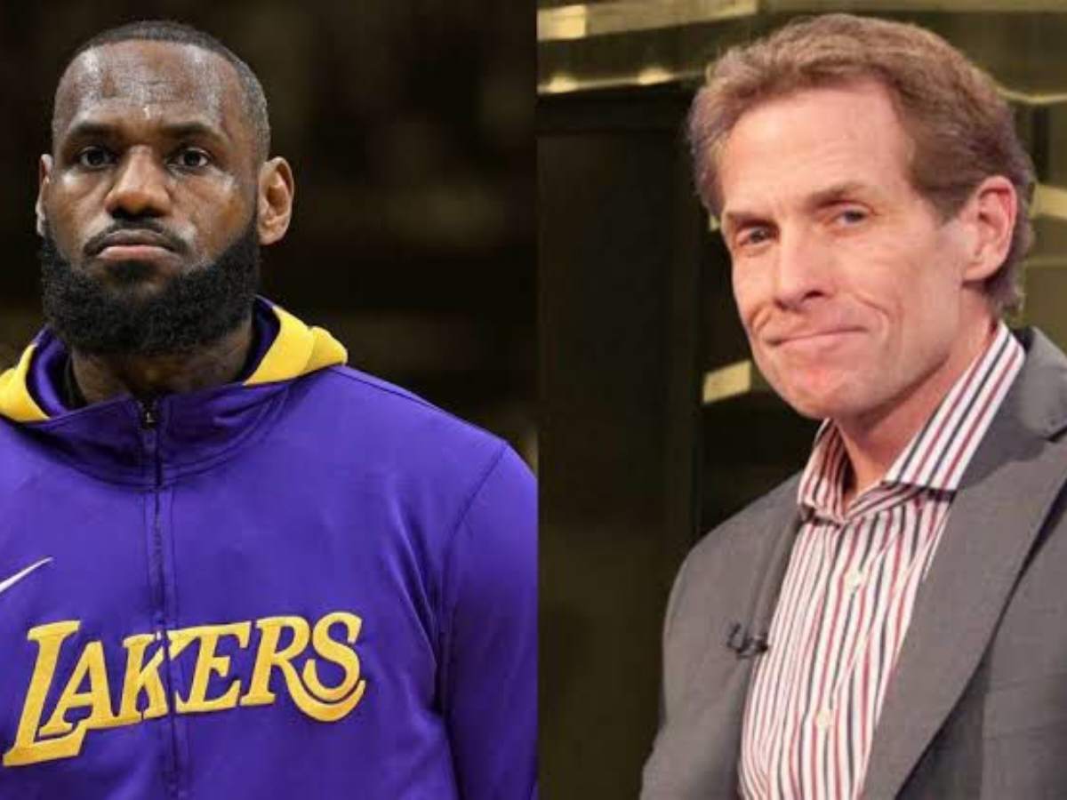 “His primary goal was not about winning basketball games, it was to pass Kareem,” Skip Bayless on LeBron James’ injury after breaking scoring record