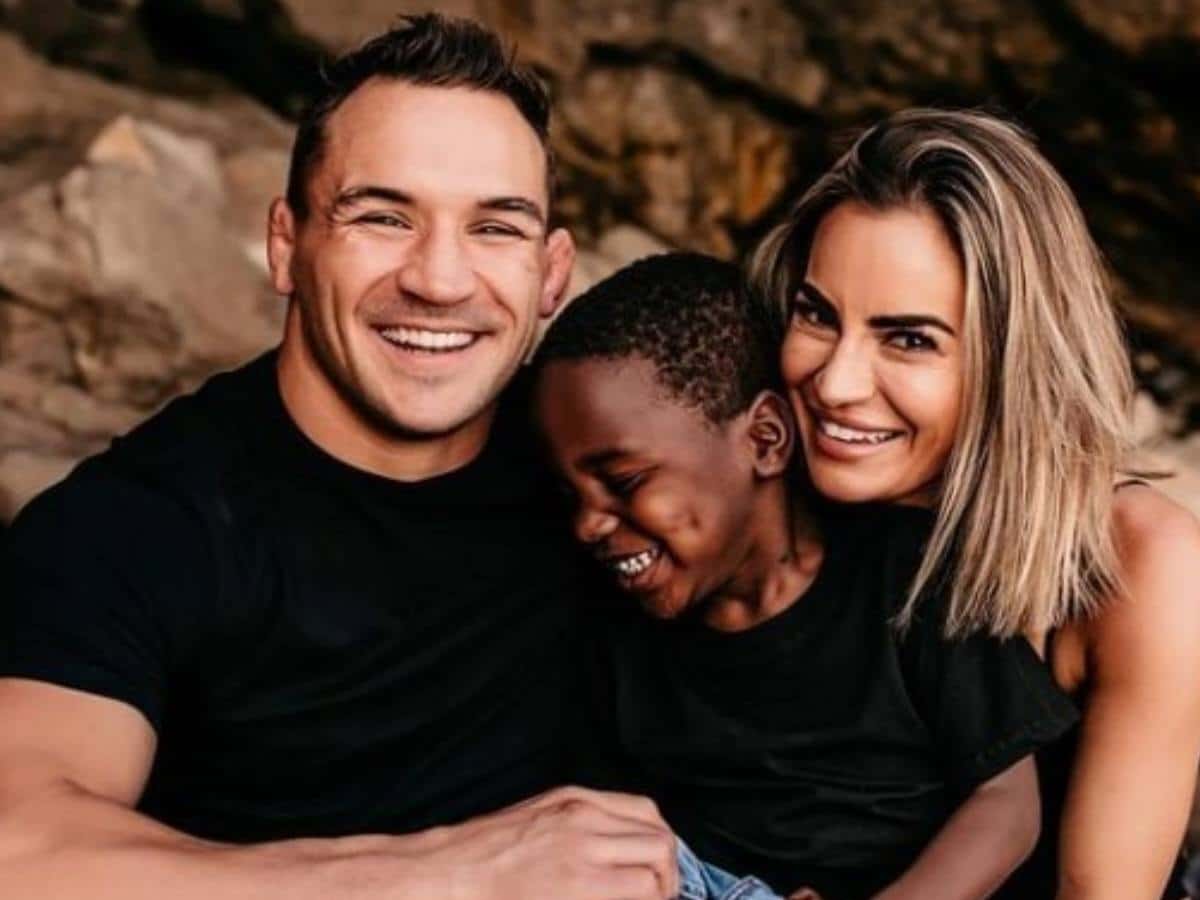 “God blessed me with the greatest woman,” Michael Chandler breaks down after reading partner’s emotional Valentine’s day letter