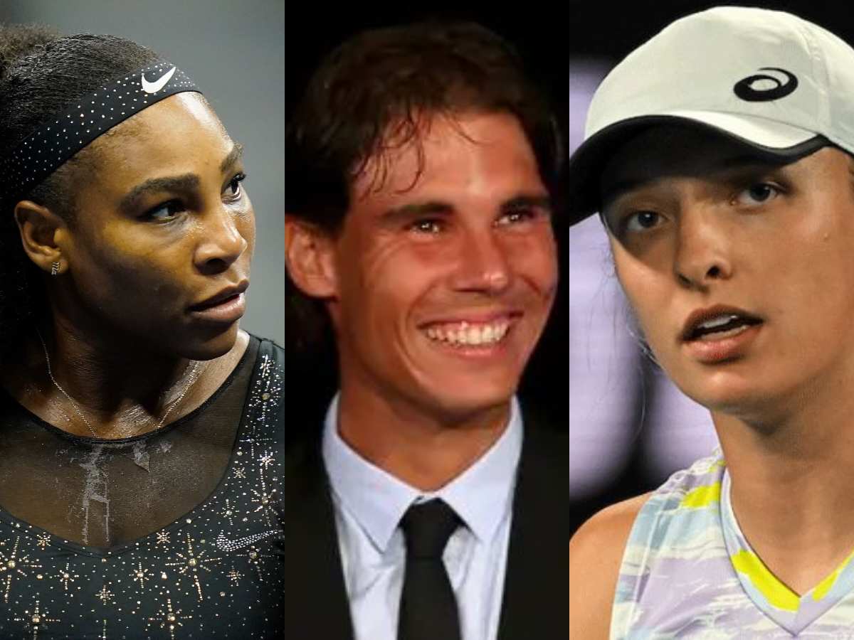 Iga Swiatek names Serena Williams and the Big 3 as inspiration for her dream run last season and ambitions for this year