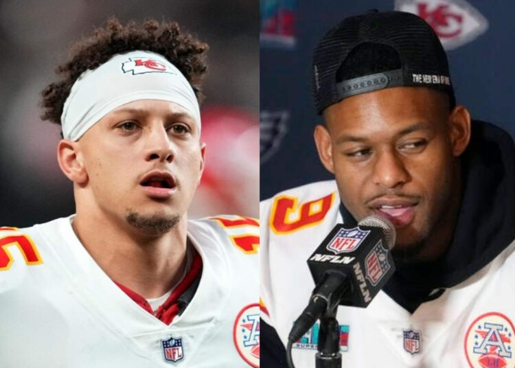 Patrick Mahomes joins the Twitter feud caused by JuJu Smith-Schuster's Valentine's Day meme trolling James Bradberry