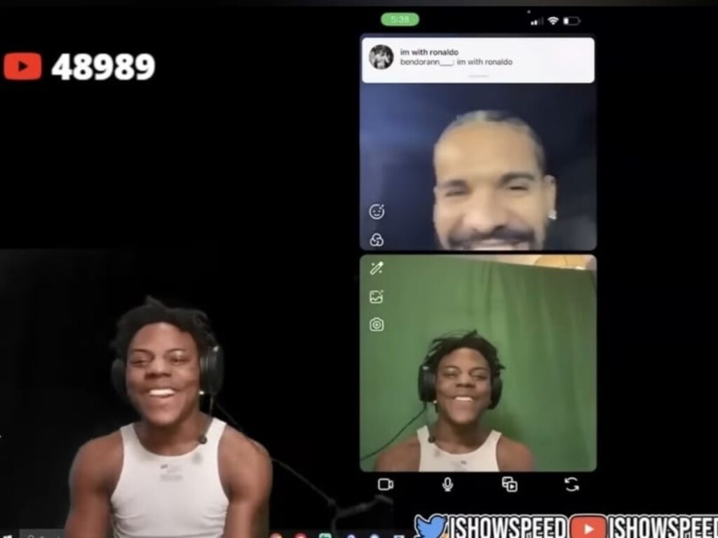 "Ronaldo or Messi," iShowSpeed asks the most debatable question to Drake on a surprise FaceTime 