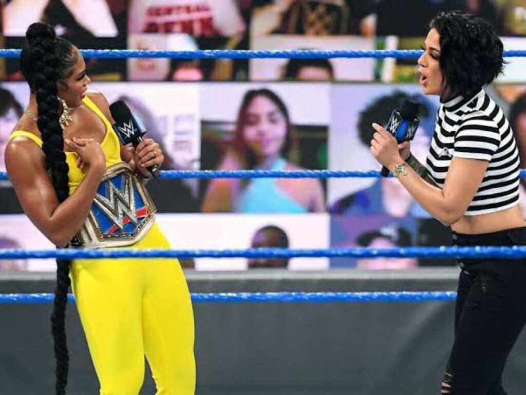 Bianca Belair and Bayley (Image Credits: Bleacher Report)