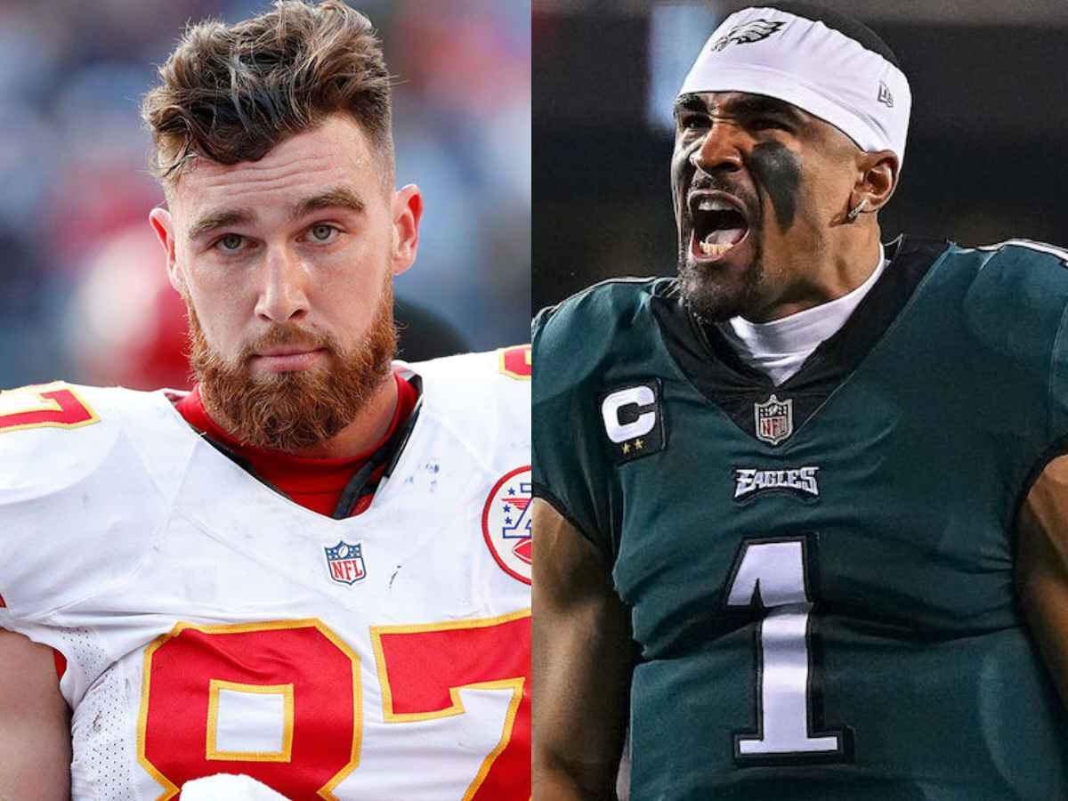 “Could have won MVP,” Chiefs’ Travis Kelce stuns everyone with SENSATIONAL claim regarding Eagles QB Jalen Hurts